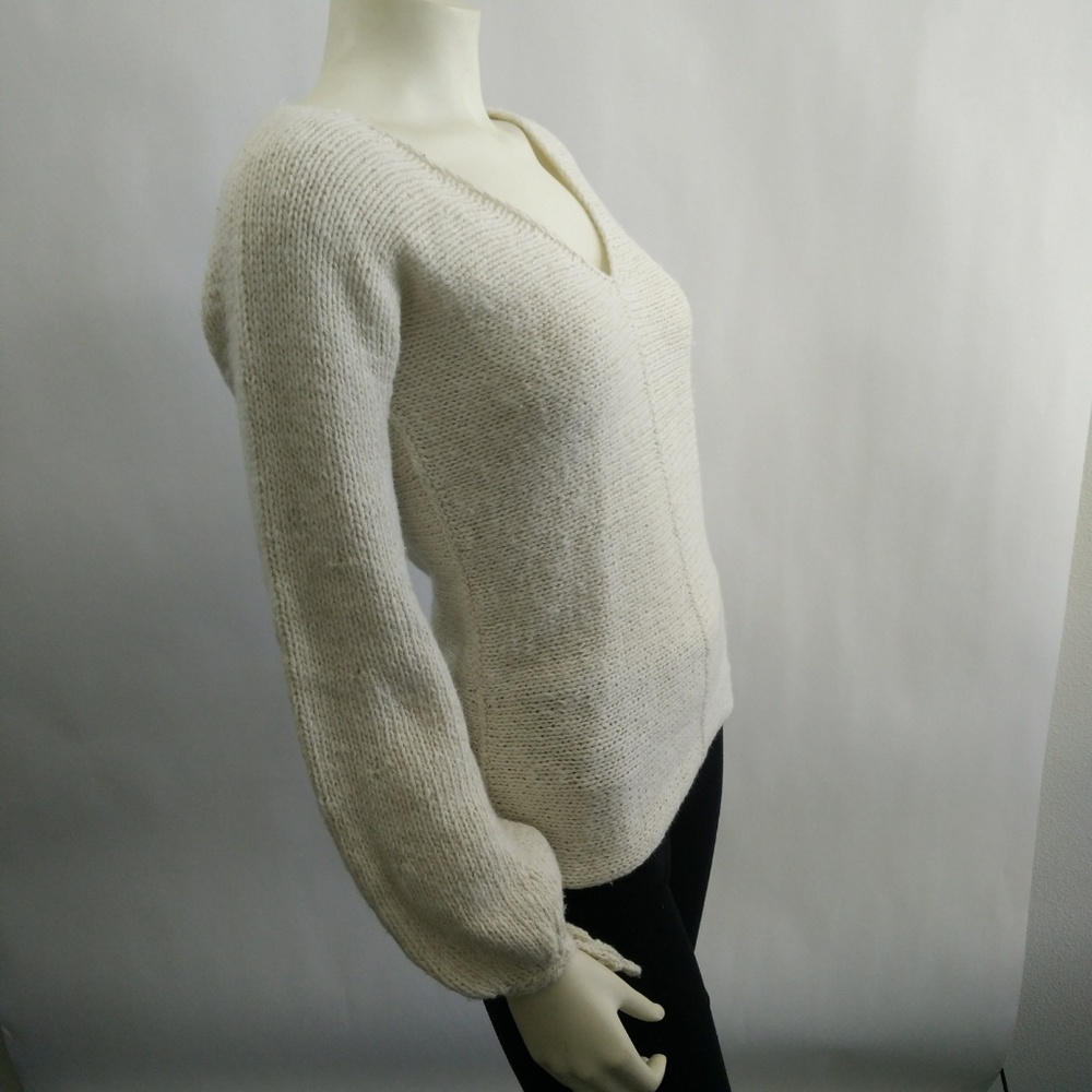 Anthropologie GUINEVERE Wool/Angora Sweater Small - Picture 3 of 7